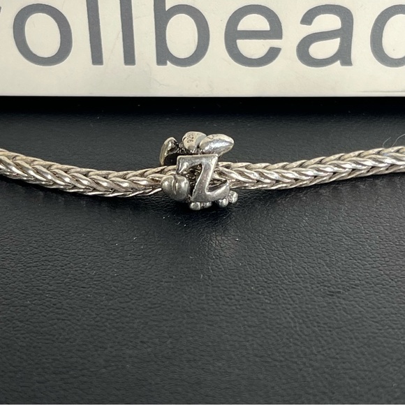 Trollbeads Retired Letter Bead, Z- 11144Z - Picture 2 of 7